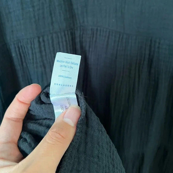 Marine Layer Corinne Double Cloth Maxi Dress - Picture 12 of 12